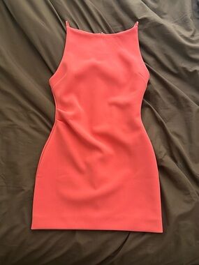 Babaton red Bodycon Dress